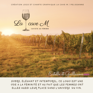 réalisation logo la cave M