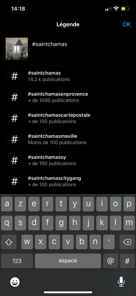 combien de hashtag sur instagram 8