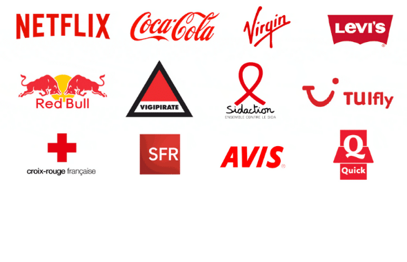 signification des couleurs en marketing rouge