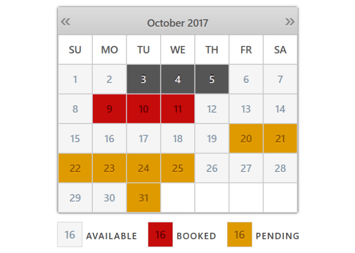 plugin calendrier WordPress 2