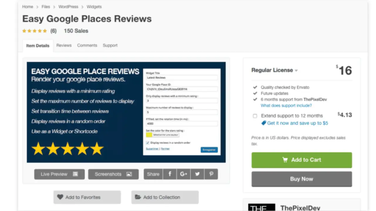 plugin avis google wordpress 1