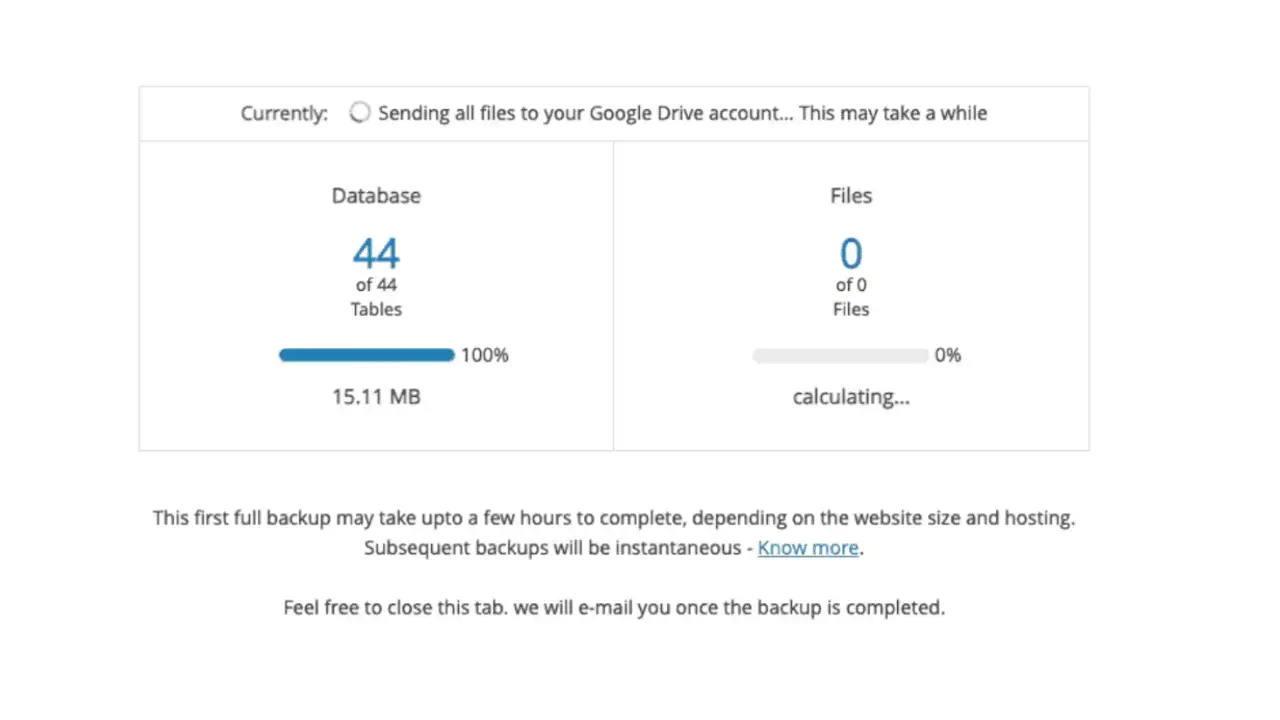 plugin sauvegarde site wordpress 12