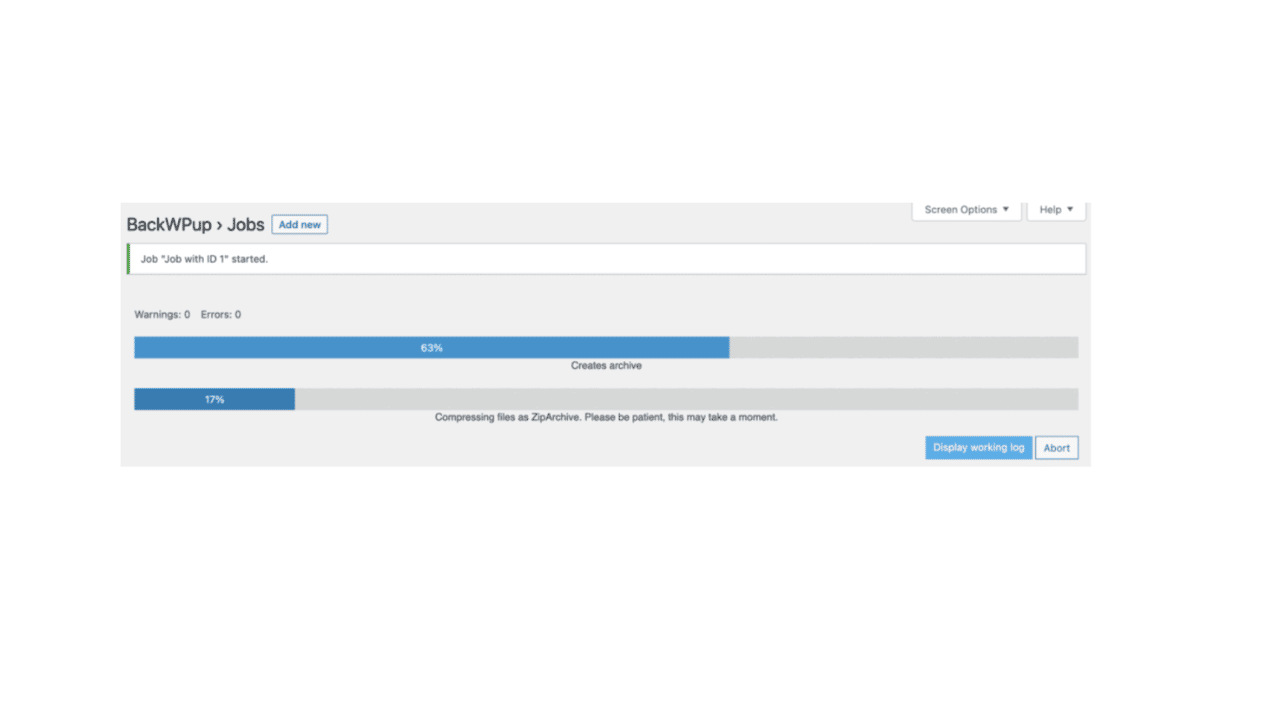 plugin sauvegarde site wordpress 10