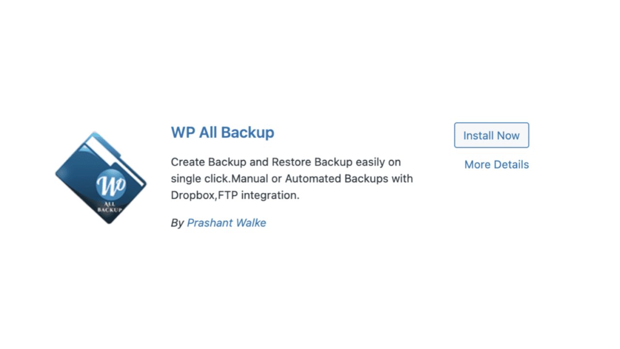 plugin sauvegarde site wordpress 5