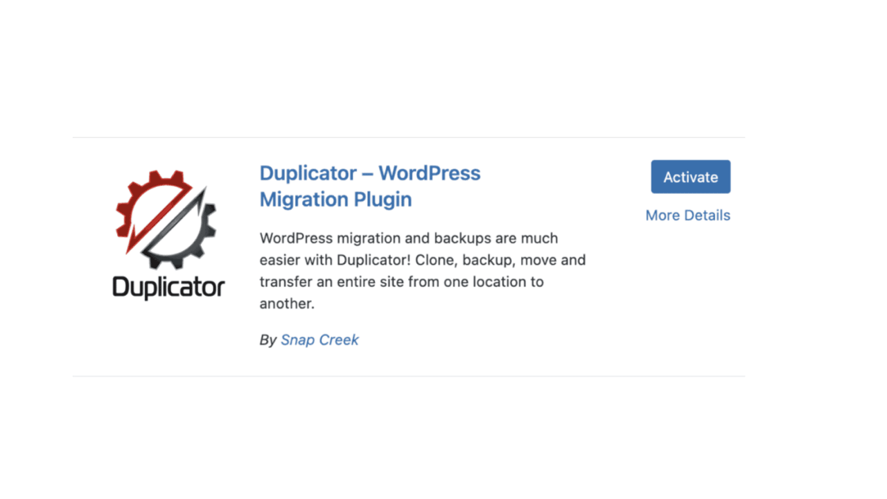 plugin sauvegarde site wordpress 2