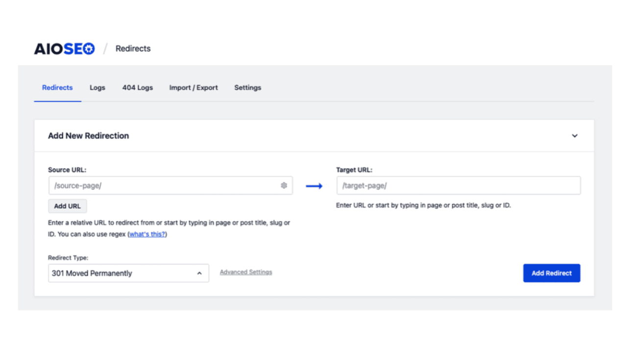 plugin redirection wordpress 5